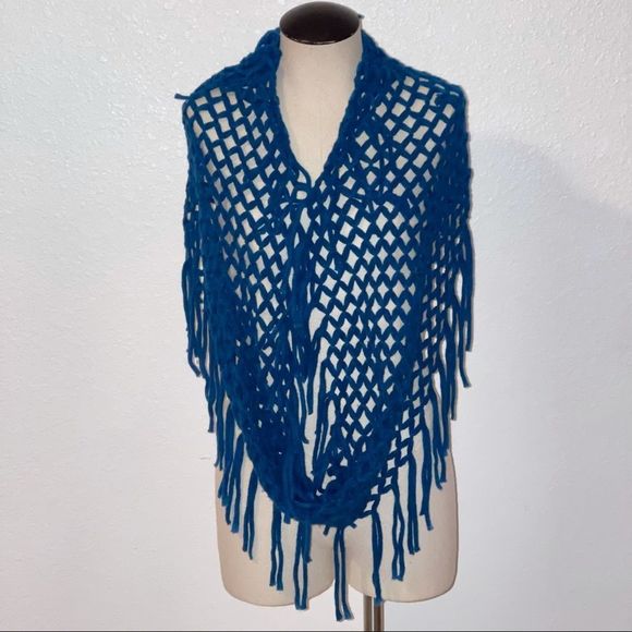 💜SOLD💜CHERRY COCO TEAL SCARVE - Picture 2 of 3